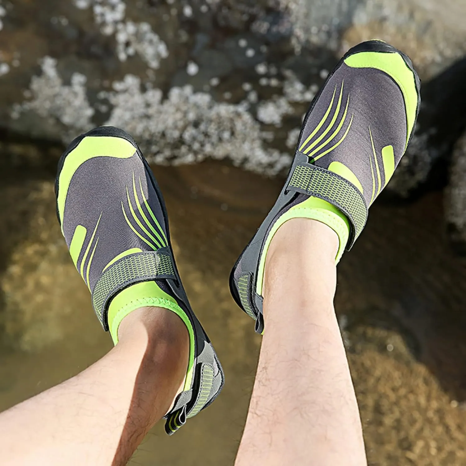 Mens Water Shoes Size 11 Wide Width Quick Drying Slip On Water Shoes Barefoot Cute Water Shoes for Women Summer Quick Dry Sandals Slippers for Pool Beach Surf Walk Water Yoga