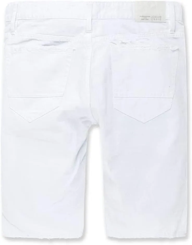 Mens White Shorts
