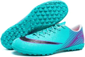 Men's Womens Soccer Shoes Football Cleats High-Tops Lace-Up Non-Slip Spikes Outdoor AG/FG Baseball Lacrosse Rugby Combat Boots