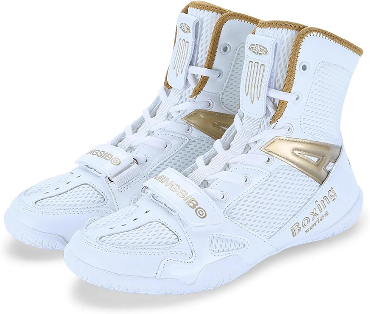 Men's Wrestling Boxing Shoes Unisex Breathable Fitness Sneaker for Workout, Training, Competition Weightlifting Taekwondo Martial Arts