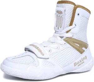 Men's Wrestling Boxing Shoes Unisex Breathable Fitness Sneaker for Workout, Training, Competition Weightlifting Taekwondo Martial Arts
