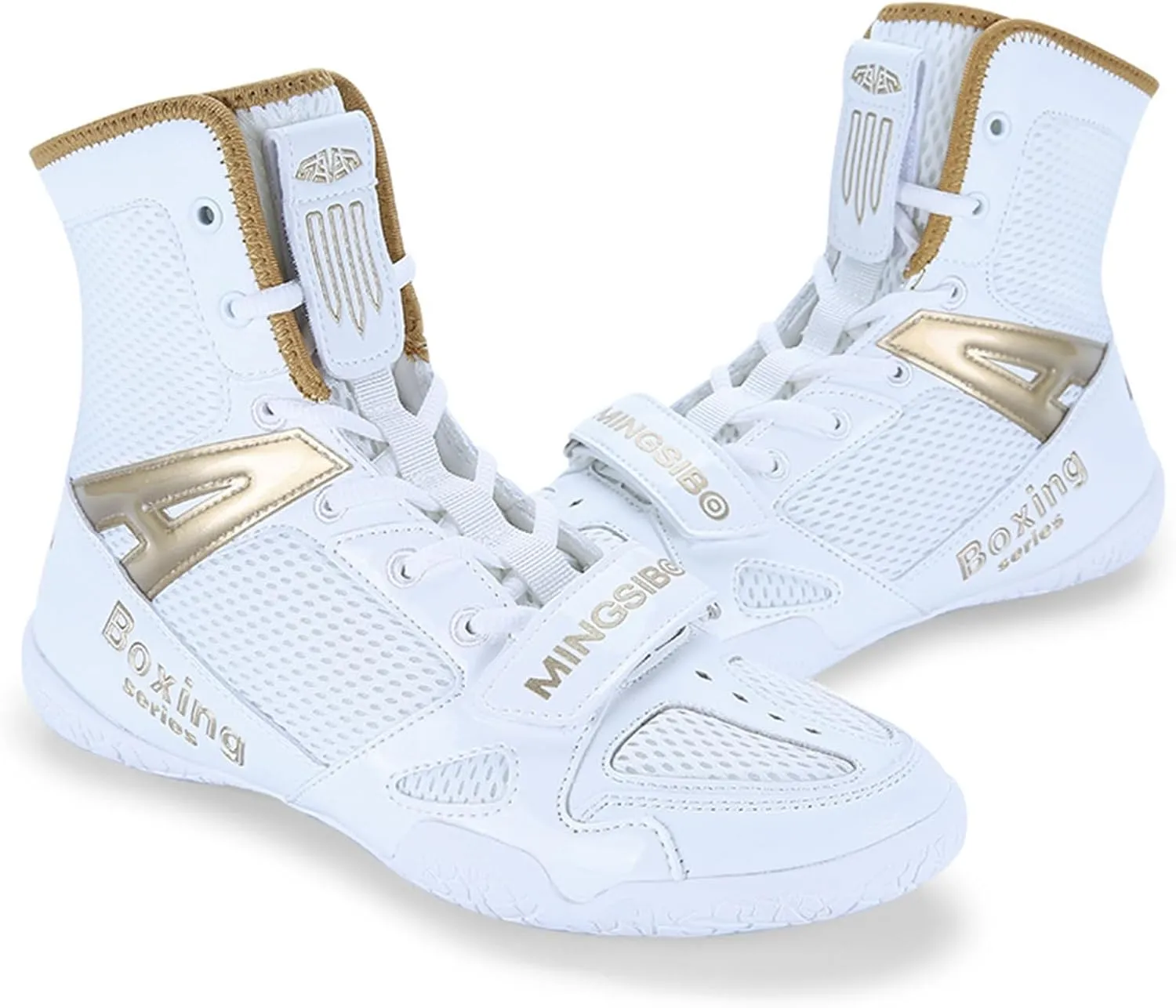 Men's Wrestling Boxing Shoes Unisex Breathable Fitness Sneaker for Workout, Training, Competition Weightlifting Taekwondo Martial Arts