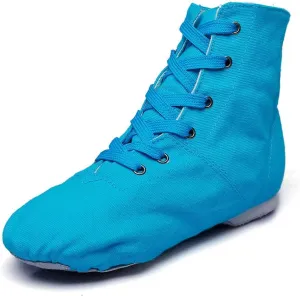 MSMAX Woman's Classic Yoga Leather Ballet Dancing Shoes,Natural