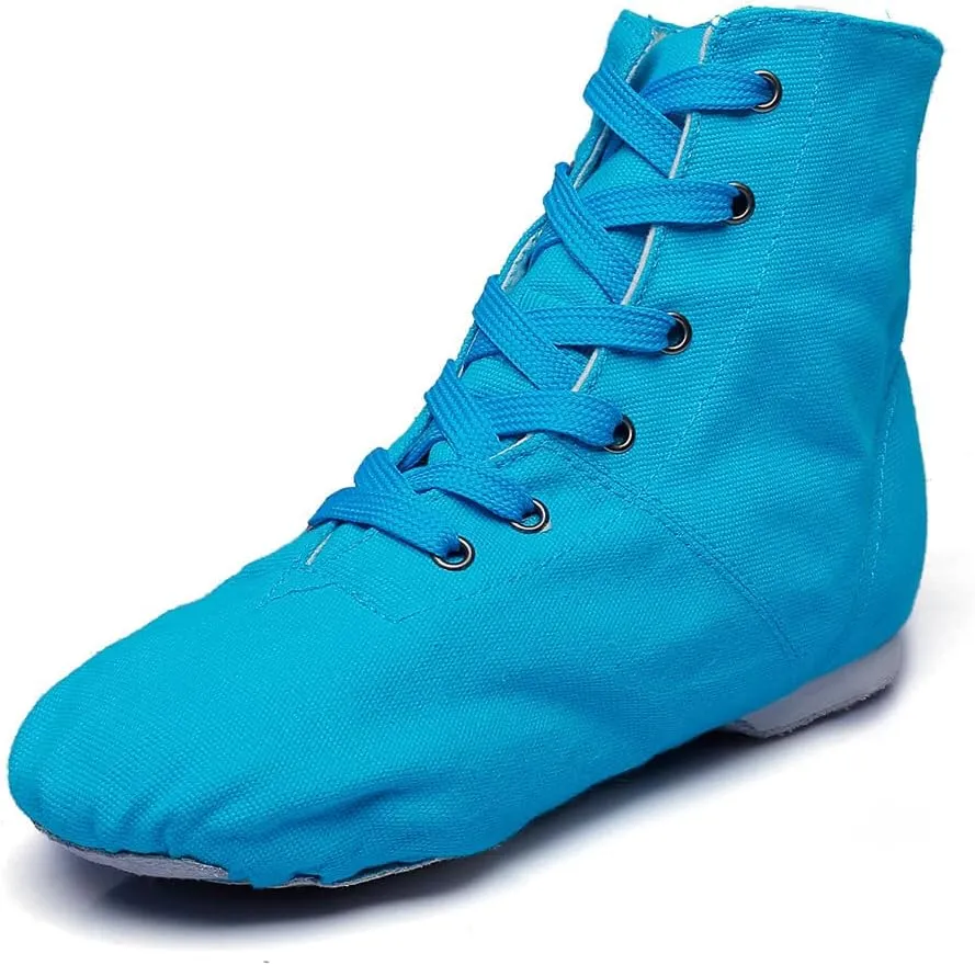 MSMAX Woman's Classic Yoga Leather Ballet Dancing Shoes,Natural