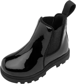 Native Shoes Kids Kensington Treklite Gloss Boots for Toddlers - Textile Lining, Synthetic Upper, and Round Toe Silhouette