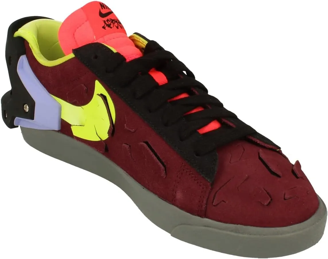 Nike Mens Blazer Low DO9373 001 Acronym Fashion Sneakers - Black/Olive Aura Shoes