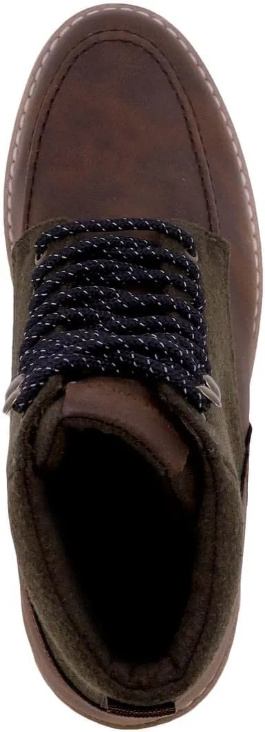 Nine West Men's Lace Up Mid Rise Madhuri Boot