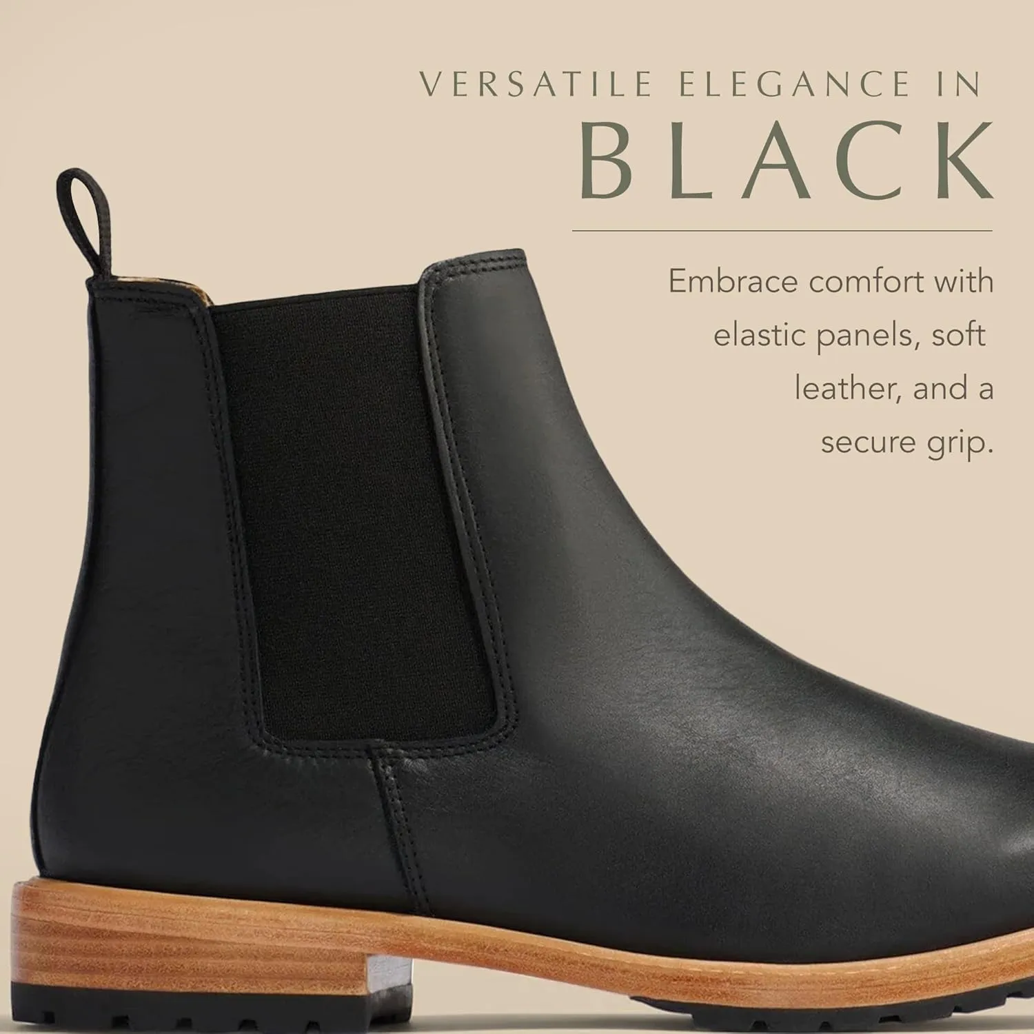 Nisolo Men's Marco Everyday Chelsea Boots, Designed for Casual & Any Occasion, 1" Heel Height, Soft Leather Construction, Cushioned Memory Foam Insole for Comfort, Slip-Proof, True to Size