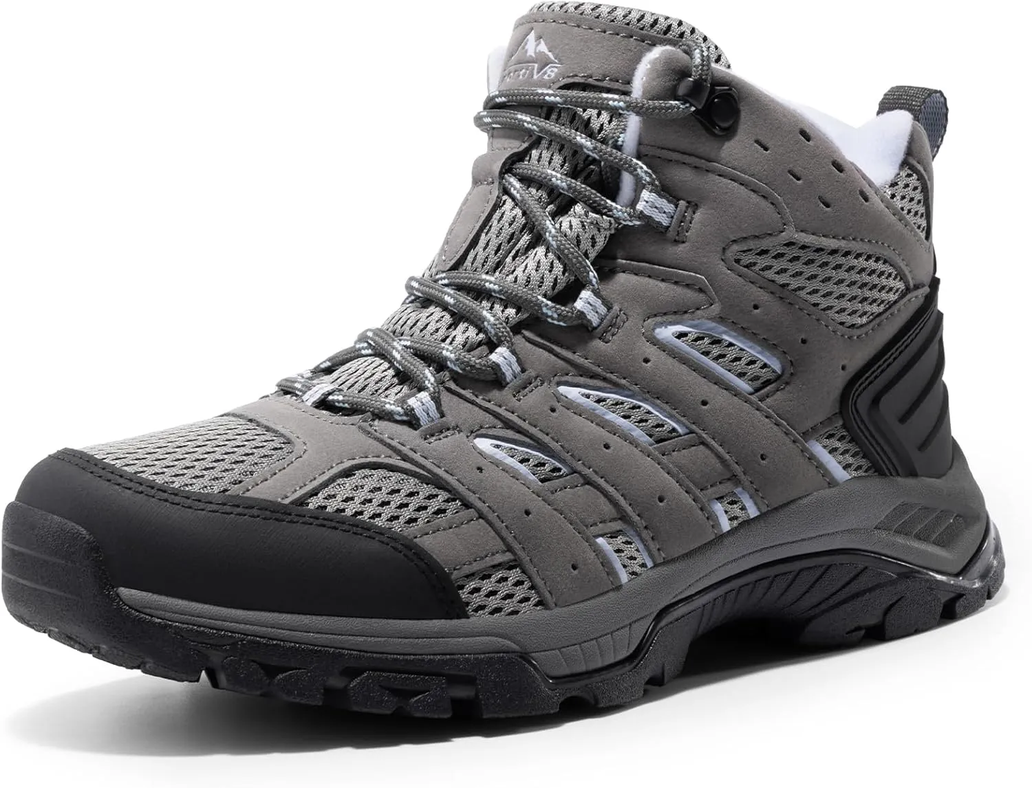 NORTIV 8 Women's Waterproof Hiking Boots Outdoor Trekking Mid Backpacking Mountaineering lightweight boots