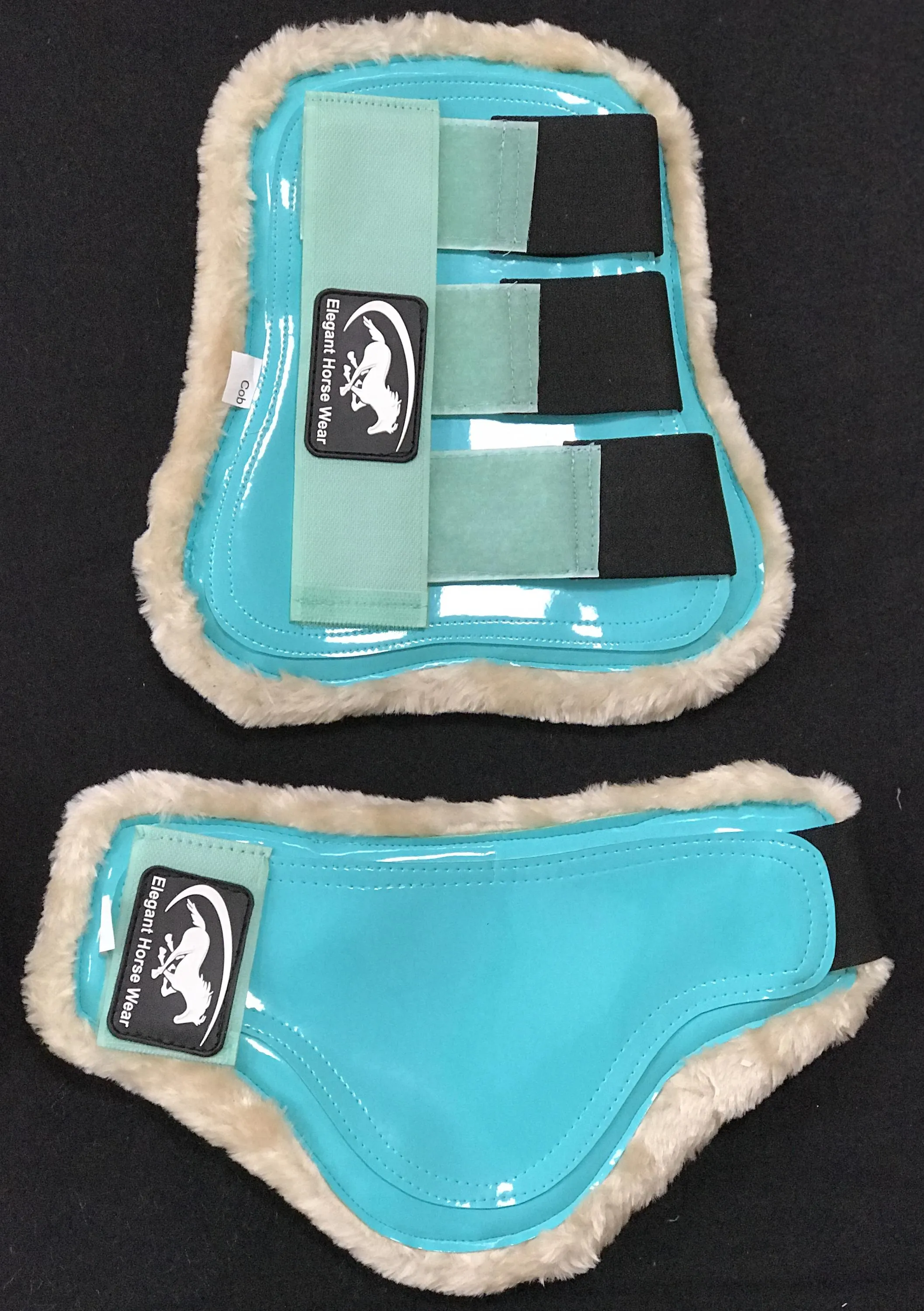 Open-Front Sheepskin Jump Boots