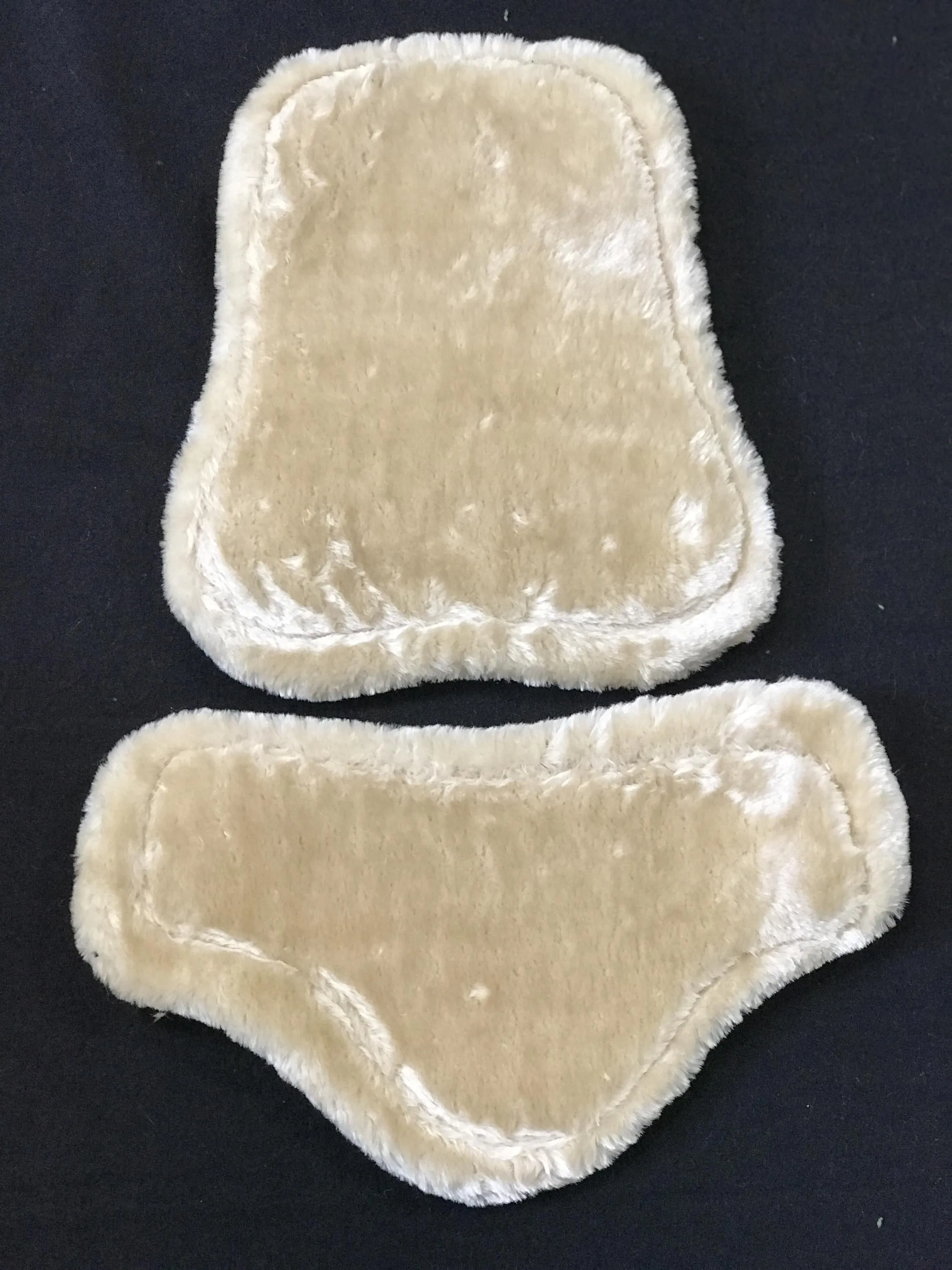 Open-Front Sheepskin Jump Boots