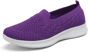 Orthopedic Shoes for Women Sneakers Lightweight Running Casual Shoes for Running Slip on Sneakers Flat Walking Shoes
