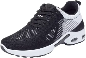 Orthopedic Shoes for Women Wide Width Toe Box Shoes Arch Support Walking Shoes Plantar Fasciitis Tennis Sneakers