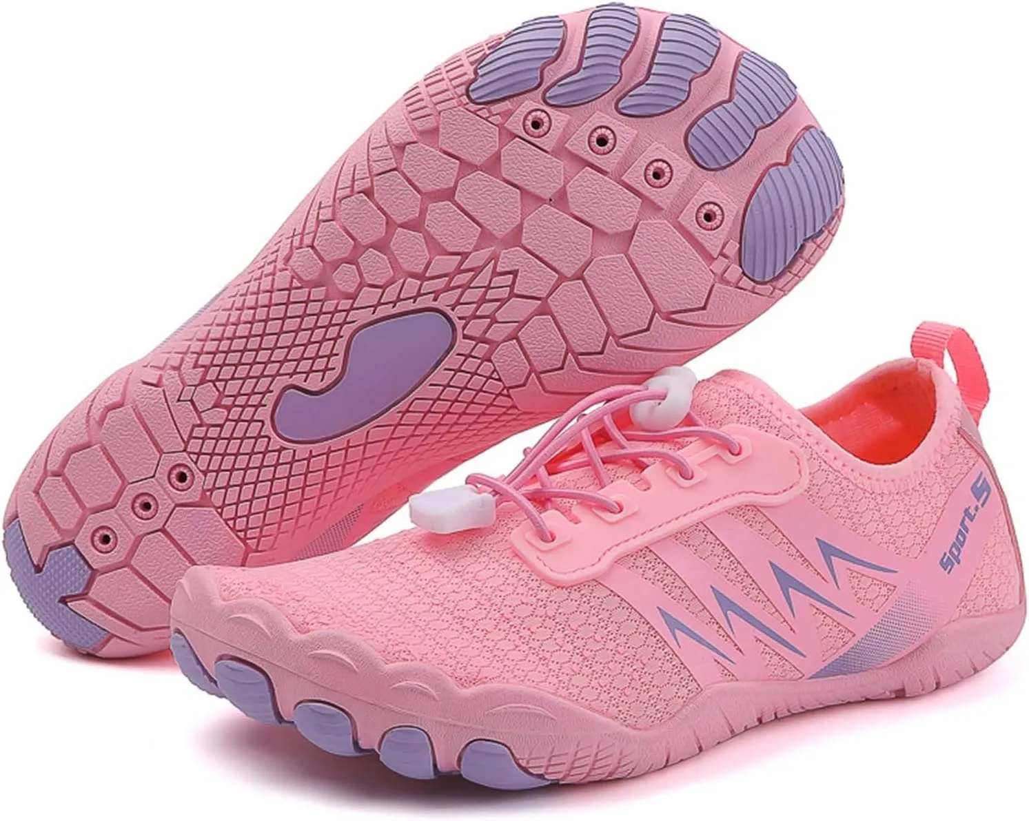 Pace Runner Men's Minimalist Barefoot Shoes Athletic Water Shoes Wide Toe Box Zero Drop Sneakers