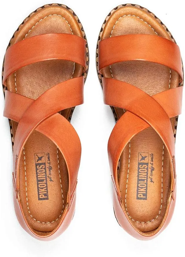 PIKOLINOS Flat Sandals Leather Algar for Woman