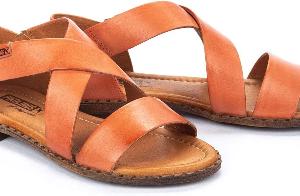 PIKOLINOS Flat Sandals Leather Algar for Woman