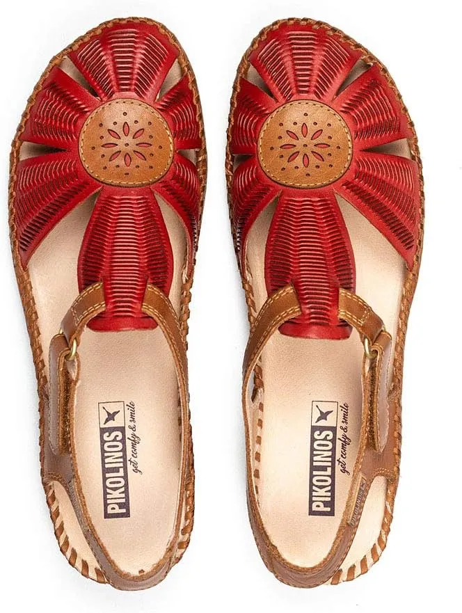 PIKOLINOS Semi-Closed Shoes Leather P. Vallarta for Woman