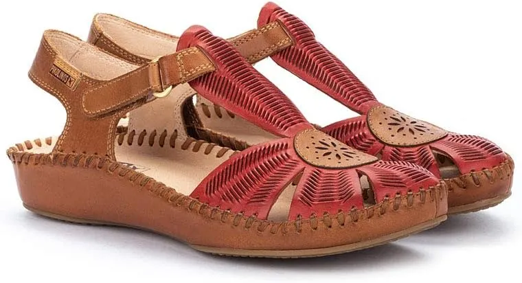 PIKOLINOS Semi-Closed Shoes Leather P. Vallarta for Woman