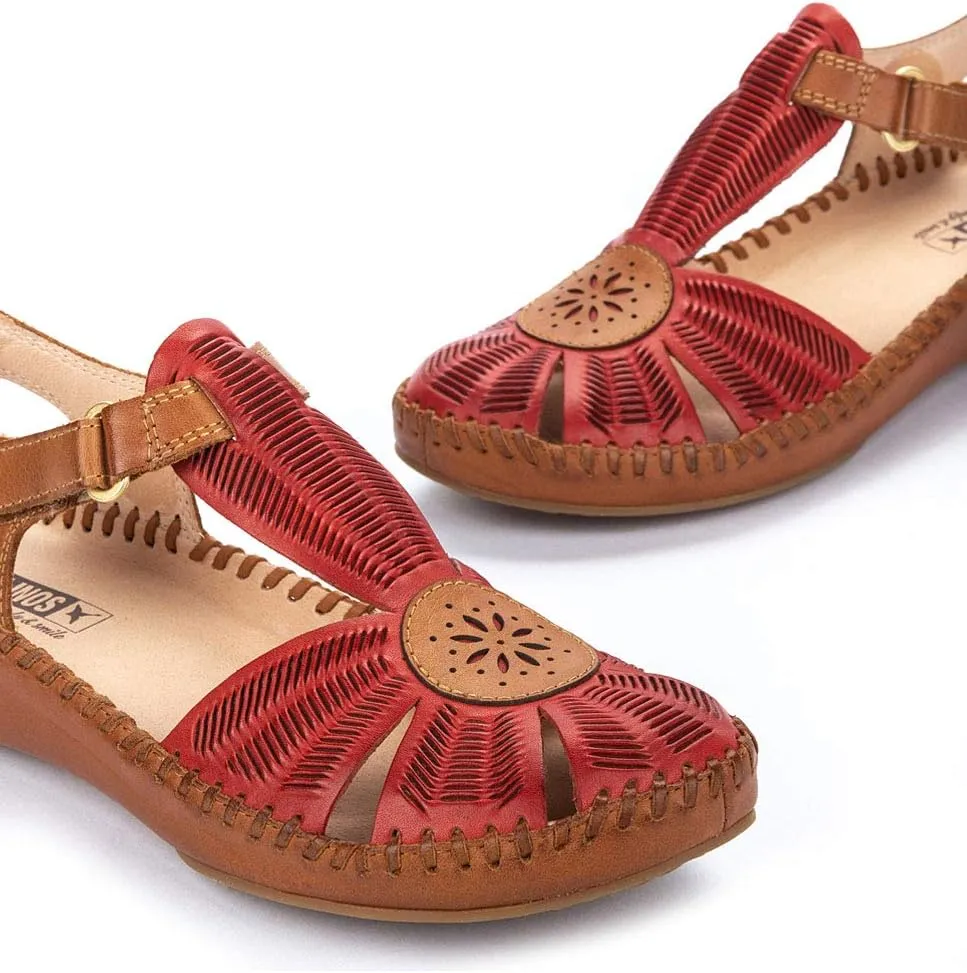 PIKOLINOS Semi-Closed Shoes Leather P. Vallarta for Woman