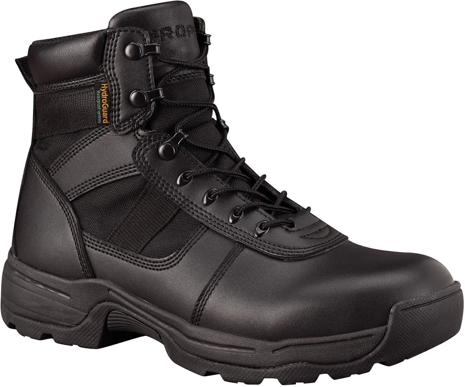 Propper Men's Series 100 6" Side Zip Waterproof Boot, Black, 9.5 Wide