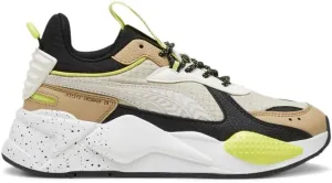 PUMA Kids Boys Rs-X Cross-Country Biker Lace Up Sneakers Shoes Casual - Beige, Grey - Size 5 M