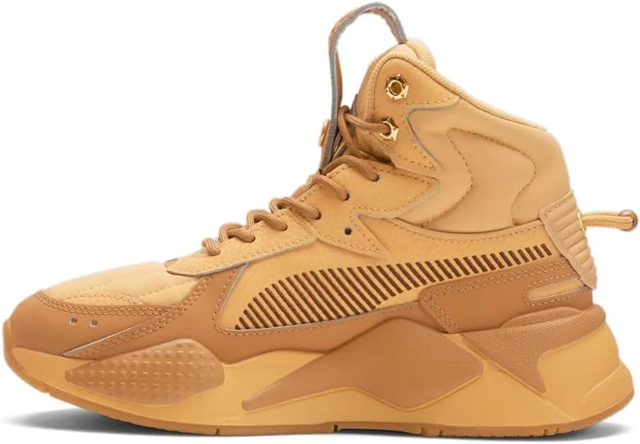 Puma Kids Boys Rs-X Mid & Chill High Sneakers Shoes Casual - Brown - Size 7 M, 38593301