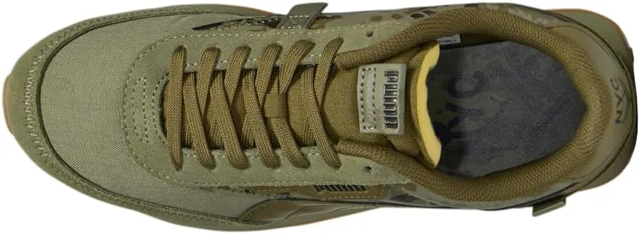 PUMA Mens Future Rider Camo Flagship Lace Up Sneakers Shoes Casual - Green