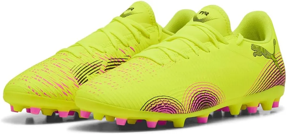 PUMA Unisex Future 8 Play MG Football Boots, Yellow Alert PUMA Black Sun Struck, 10