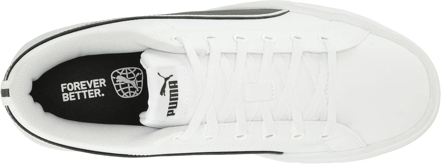 PUMA Women's Kaia 2.0 Mid Shoes, White-ICY Blue-Electric Blush, 11