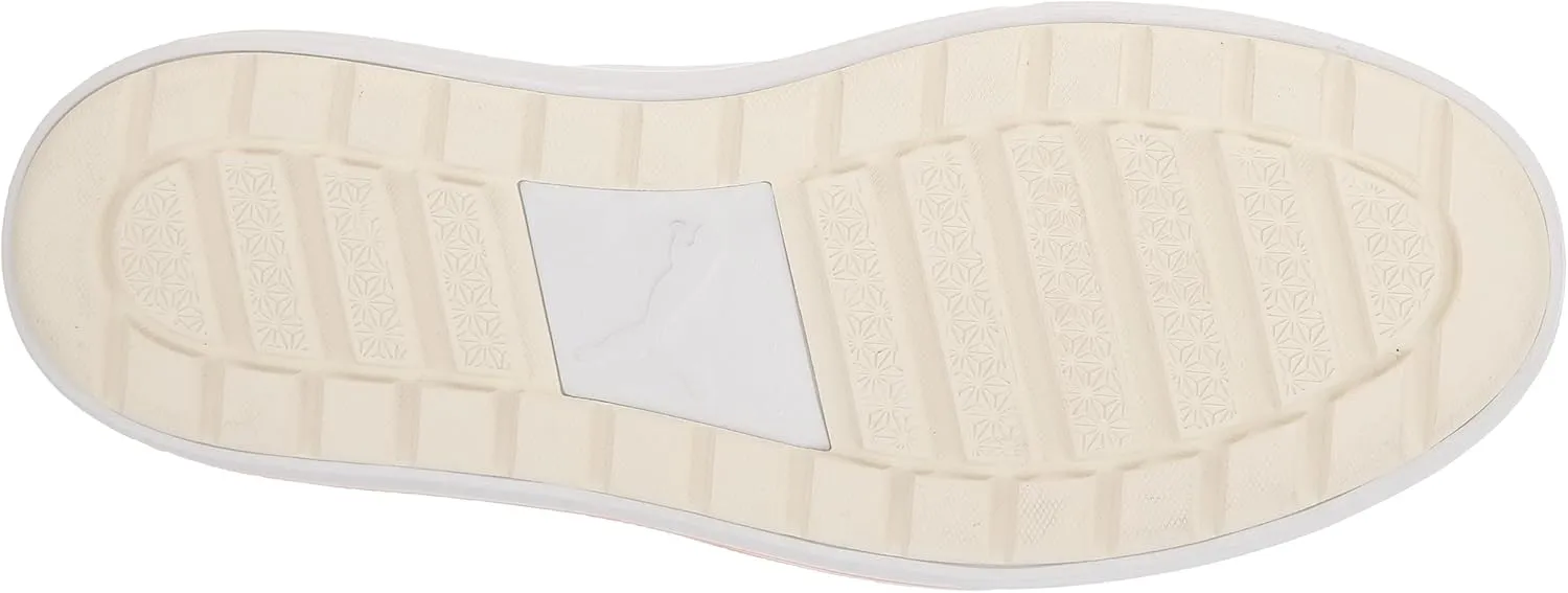 PUMA Women's Kaia 2.0 Mid Shoes, White-ICY Blue-Electric Blush, 11
