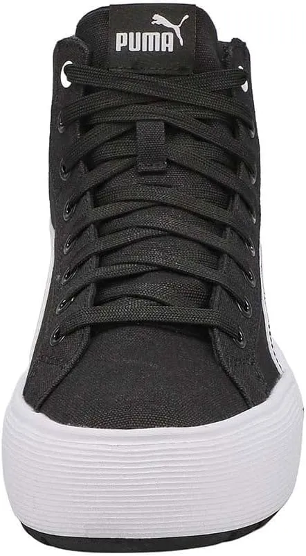 PUMA Women's Kaia 2.0 Mid Shoes, White-ICY Blue-Electric Blush, 11
