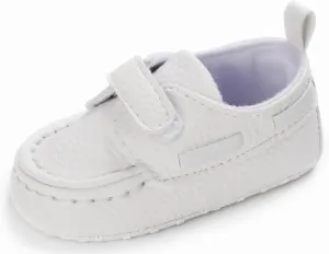 QIETION Baby Boys Girls Oxford Shoes PU Leather Soft Sole Sneakers Anti-Slip Toddler Ankle Boots Infant Walking Shoes