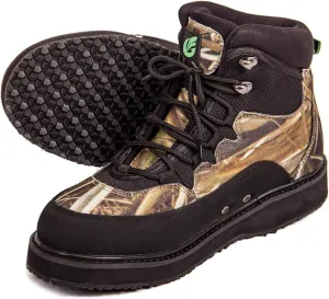 Quick-Dry Wading Boots Camo Pattern with Felt Sole or Rubber Sole