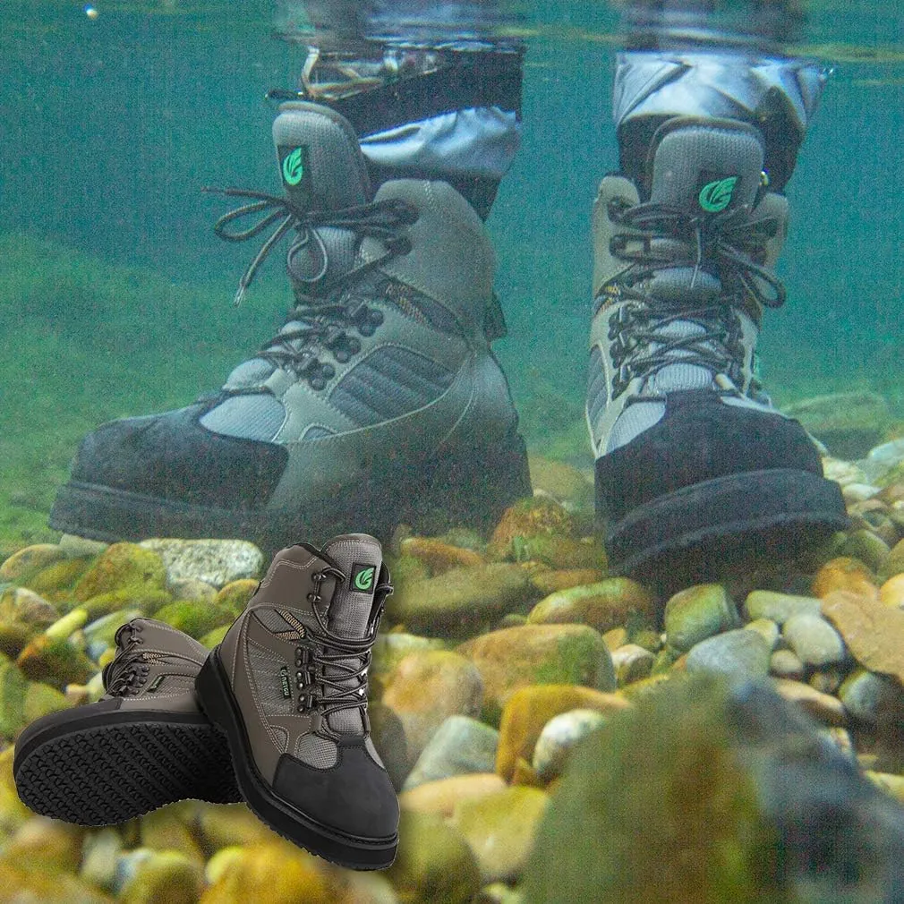 Quick-Dry Wading Boots with Felt Sole or Rubber Sole