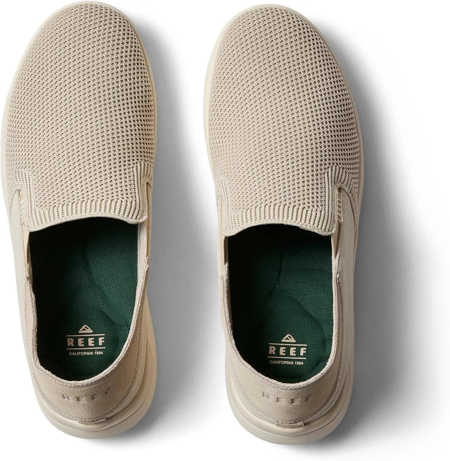 REEF Men's Neptune Slip On Shoe, Lightweight & Breathable, Soft Cushion Footbed Sneaker