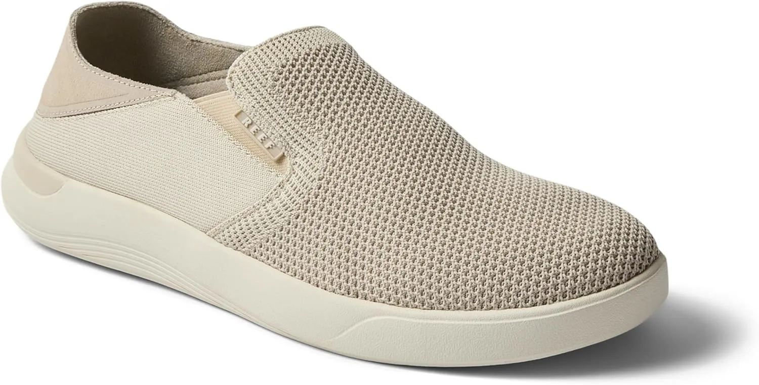 REEF Men's Neptune Slip On Shoe, Lightweight & Breathable, Soft Cushion Footbed Sneaker