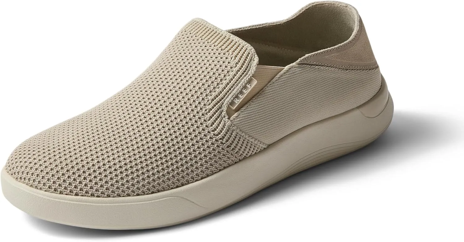 REEF Men's Neptune Slip On Shoe, Lightweight & Breathable, Soft Cushion Footbed Sneaker