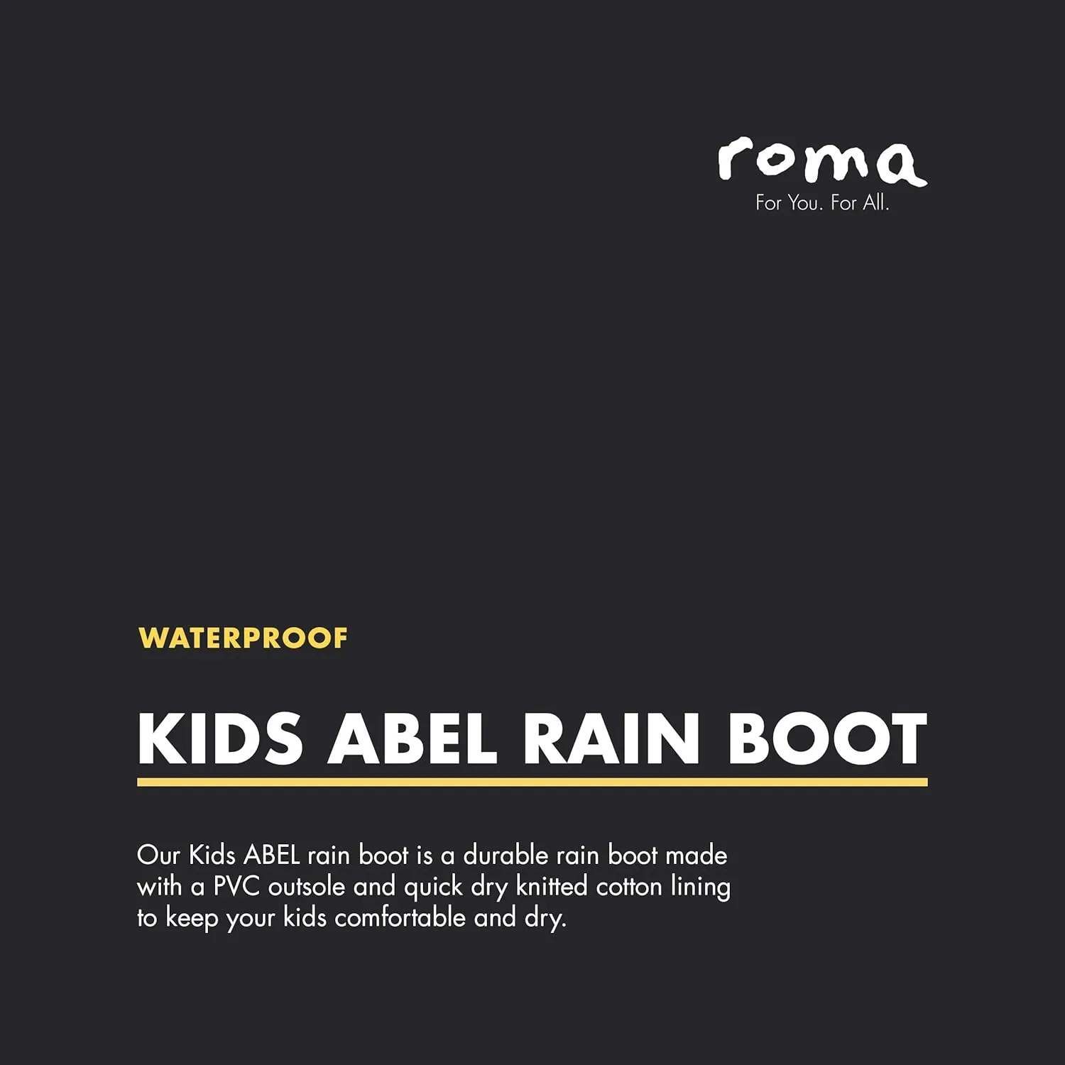 Roma Kids ABEL Classic Rain Boots