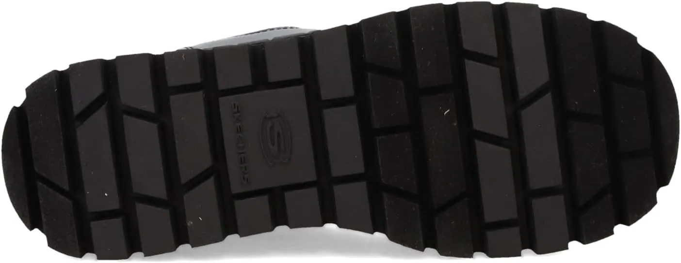 Skechers Women's Jammers-Cool Block Sneaker Boots with Memory Foam Fashion