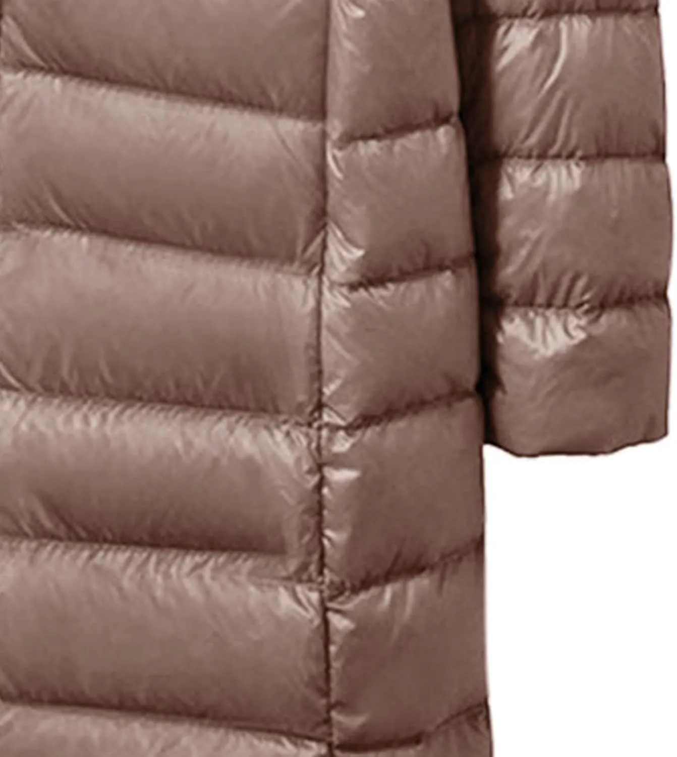 SMIDOW Long Puffer Coat For Women Plus Size Warm Winter Down Jackets Lightweight Removable Hood Quilted Coats