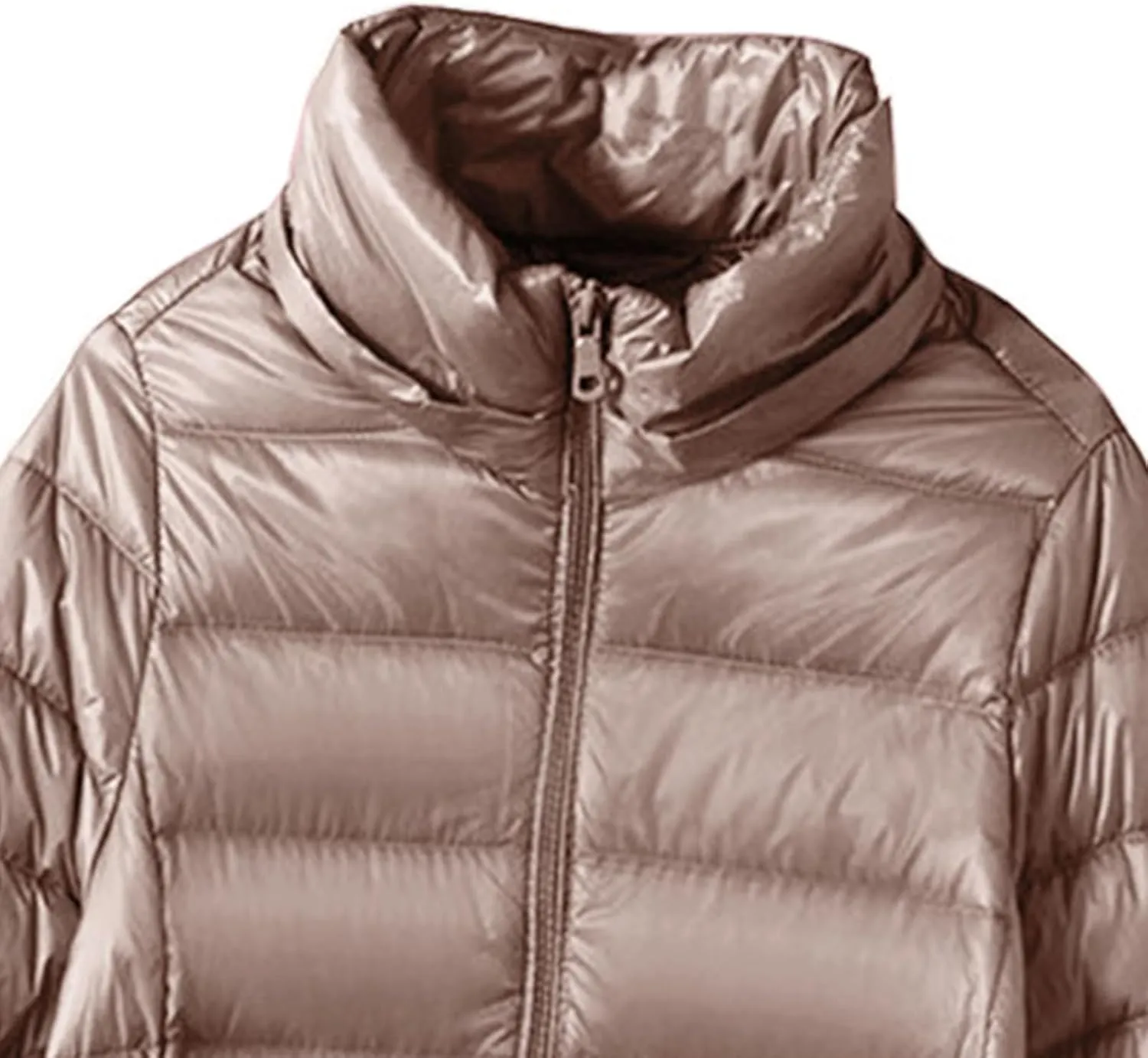 SMIDOW Long Puffer Coat For Women Plus Size Warm Winter Down Jackets Lightweight Removable Hood Quilted Coats