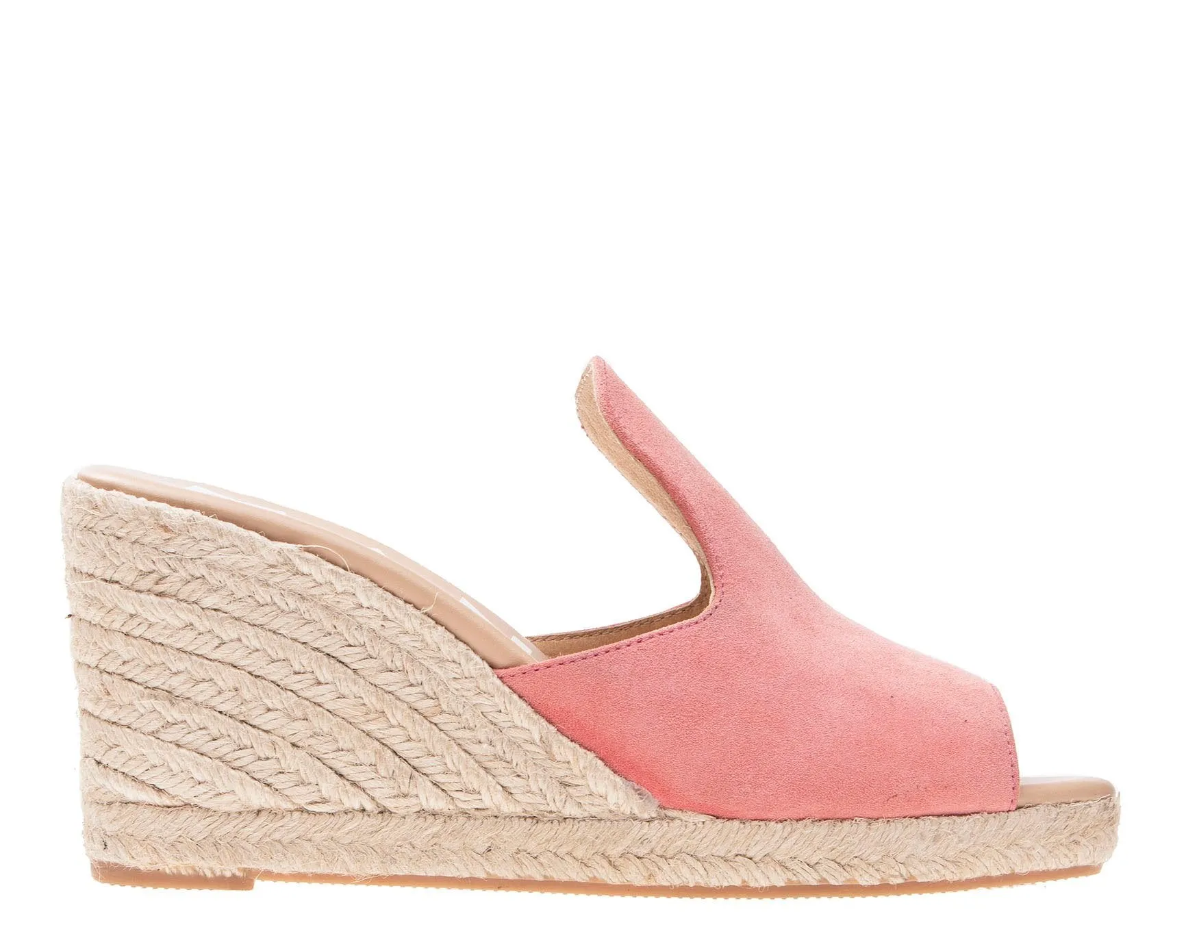 Smooth transaction Mules Wedge Door-to-door Pink - Hamptons Paradise -