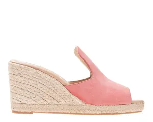 Smooth transaction Mules Wedge Door-to-door Pink - Hamptons Paradise -