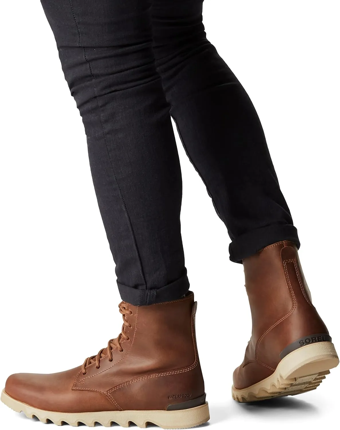 Sorel Men's Kezar Tall WP Boot — Waterproof Leather Rain Boots