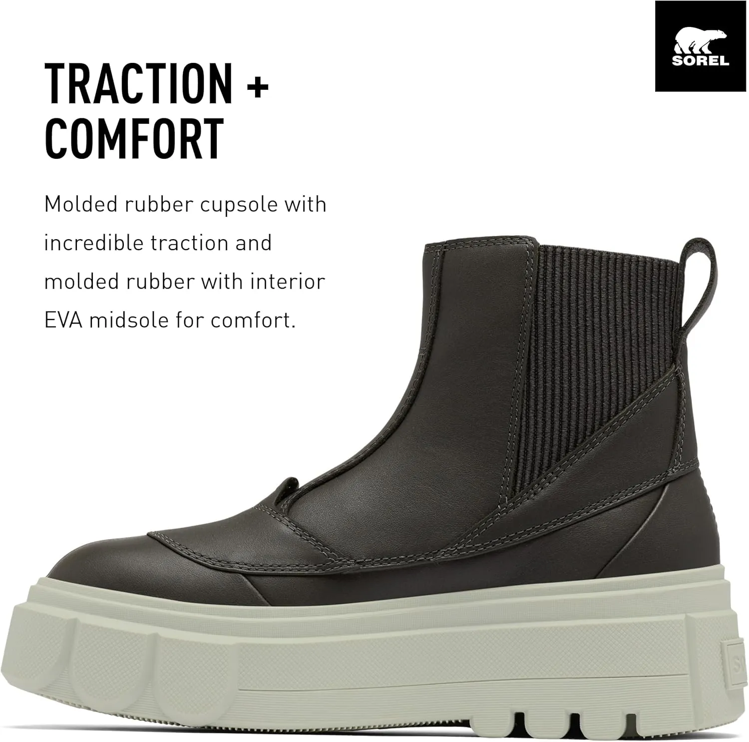 SOREL Women's Caribou X Chelsea Waterproof Boot