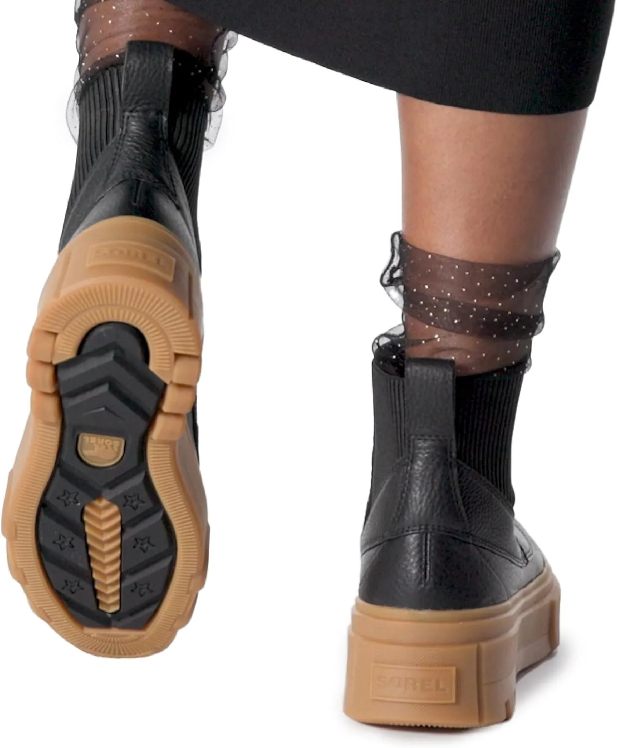 SOREL Women's Caribou X Chelsea Waterproof Boot