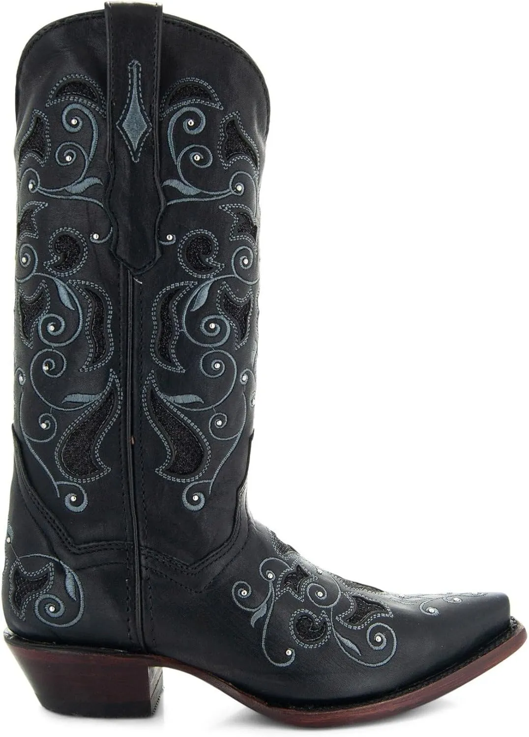 Soto Boots Womens Studded and Inlay Cowgirl Boots M50051