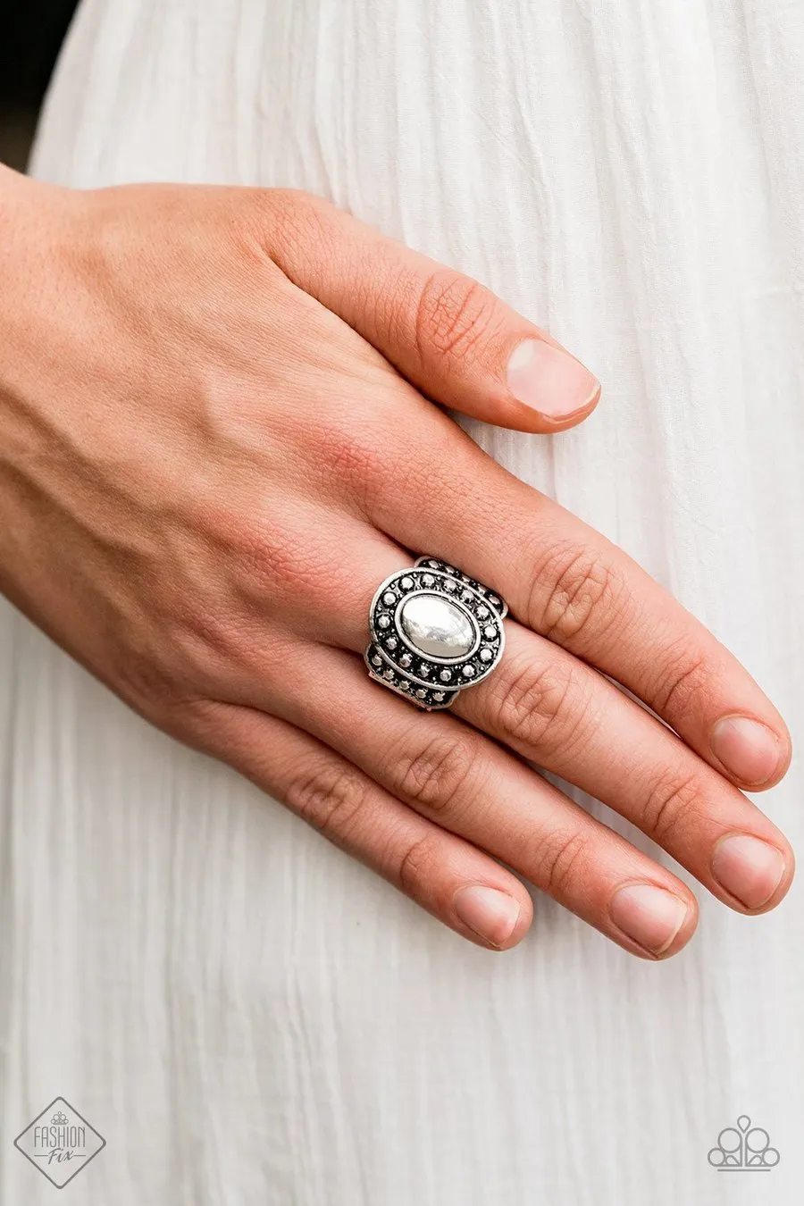 Stacked Stunner Silver Ring Paparazzi