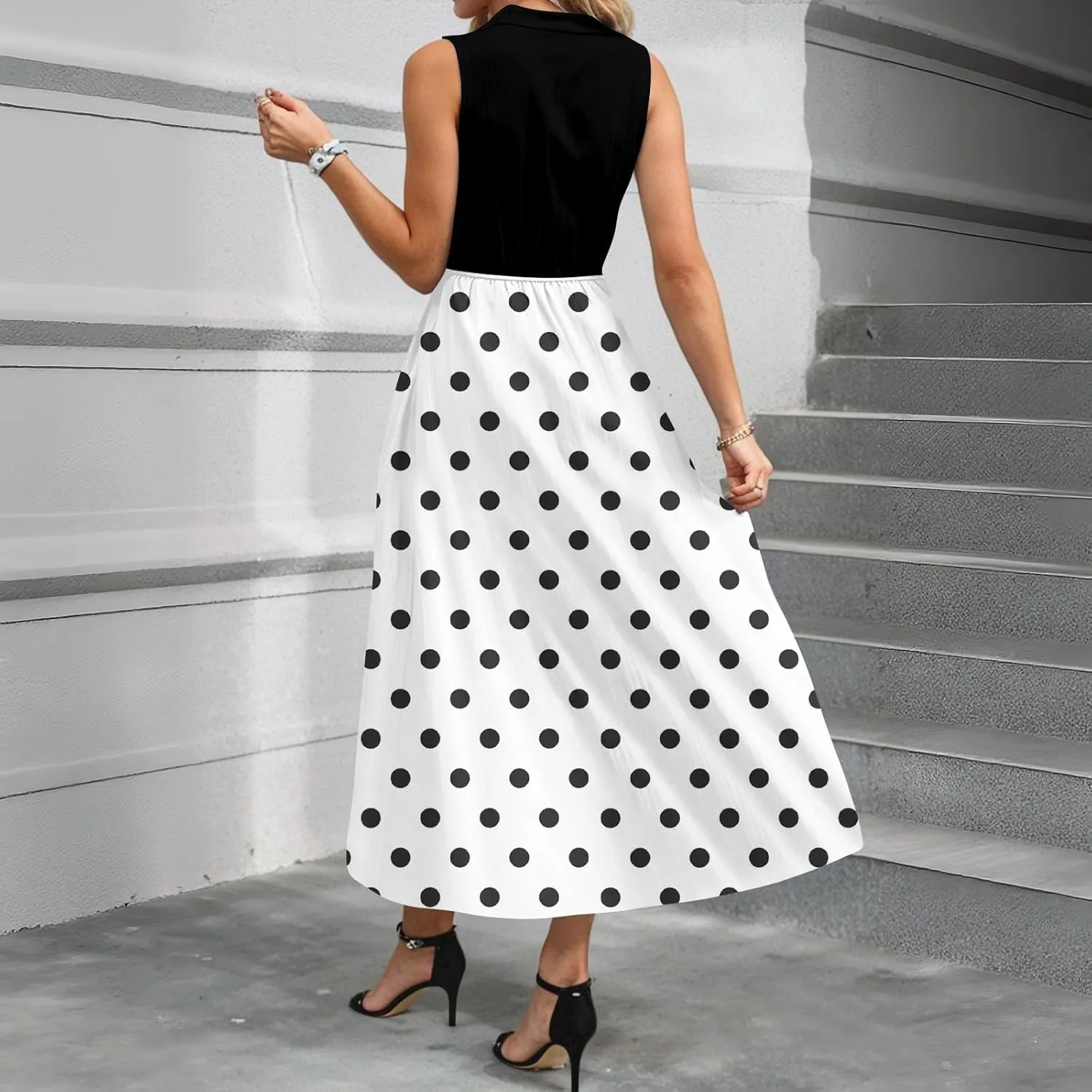 Summer Dresses for Women 2025 Vacation Casual Boho Sundress Flowy Wedding Guest Maxi Dresses A Line Beach Long Dress
