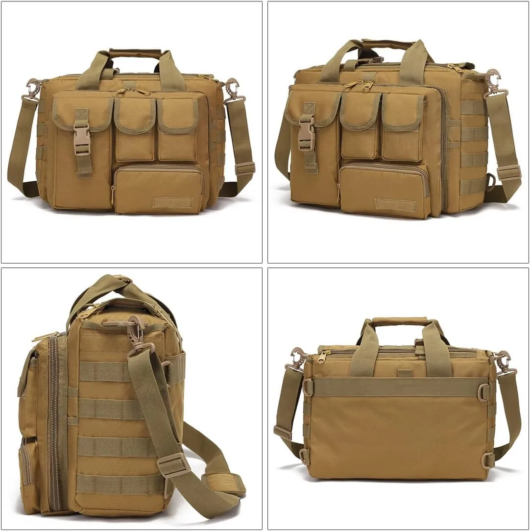 Tactical Briefcase Tactical Messenger Bag for Man Military Laptop Bag Messenger Shoulder Bag